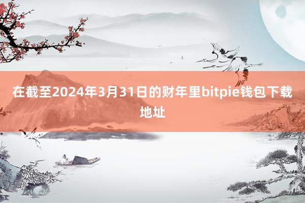 在截至2024年3月31日的财年里bitpie钱包下载地址