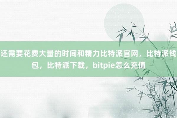 还需要花费大量的时间和精力比特派官网，比特派钱包，比特派下载，bitpie怎么充值