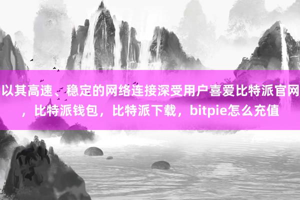 以其高速、稳定的网络连接深受用户喜爱比特派官网，比特派钱包，比特派下载，bitpie怎么充值