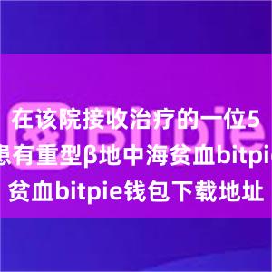 在该院接收治疗的一位5岁女童患有重型β地中海贫血bitpie钱包下载地址