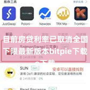 目前房贷利率已取消全国下限最新版本bitpie下载